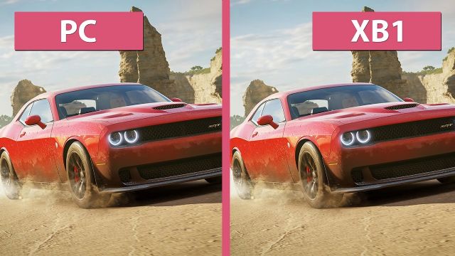 Forza Horizon 3 PC vs Xbox One grafik karşılaştırması