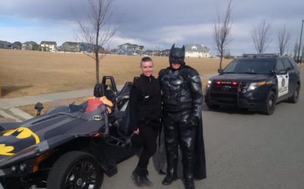 Batman polise yakalandı