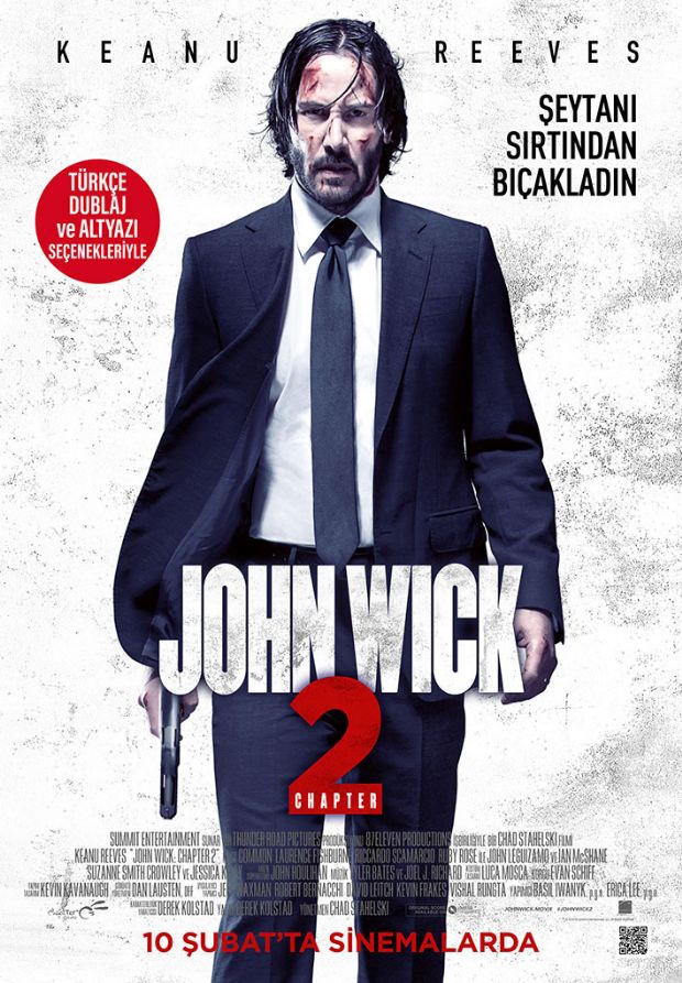 10 kişiyi John Wick 2 gösterimine davet ediyoruz!