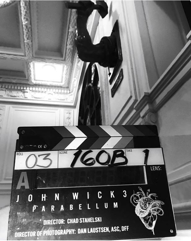 John Wick 3'ün kamera arkası görüntüleri gelmeye başladı