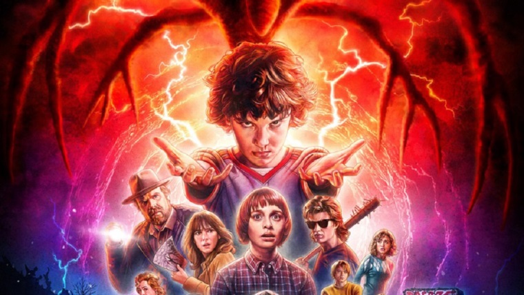 Stranger Things'in yeni posteri nostalji kokuyor