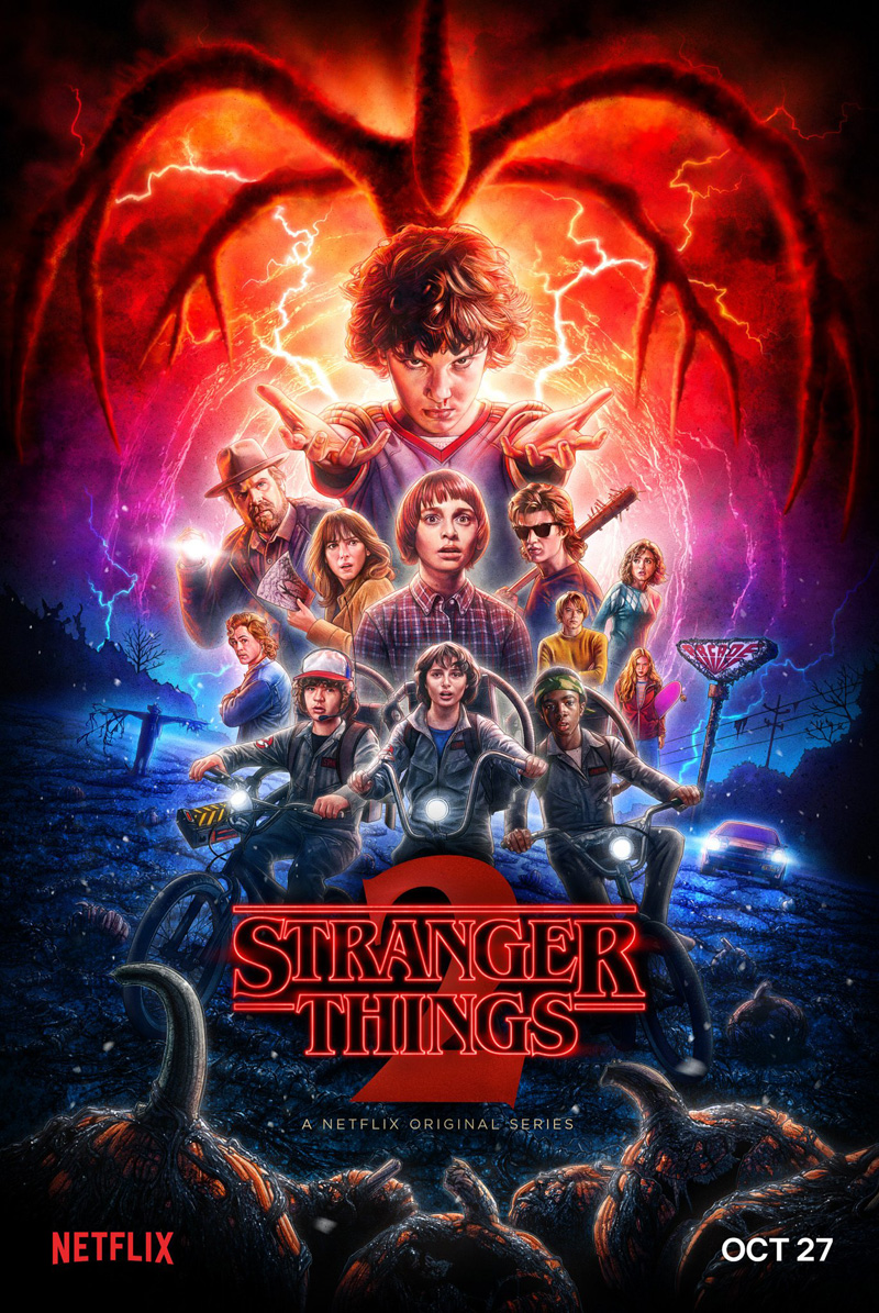 Stranger Things'in yeni posteri nostalji kokuyor