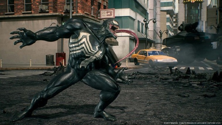 Venom, Marvel vs Capcom yolcusu