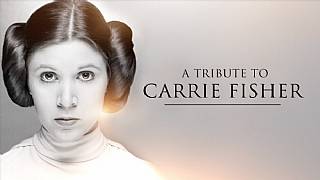 Star Wars etkinliğinde Carrie Fisher'a duygusal veda