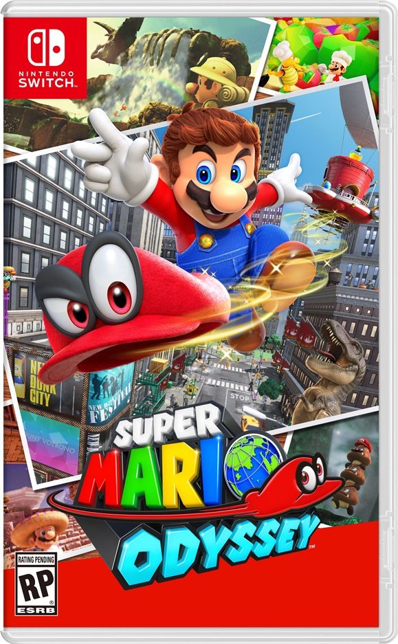 Super Mario Odyssey'in kapağı garip bir nedenle değiştirildi