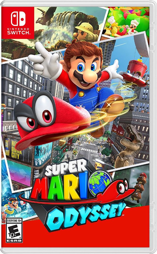 Super Mario Odyssey'in kapağı garip bir nedenle değiştirildi