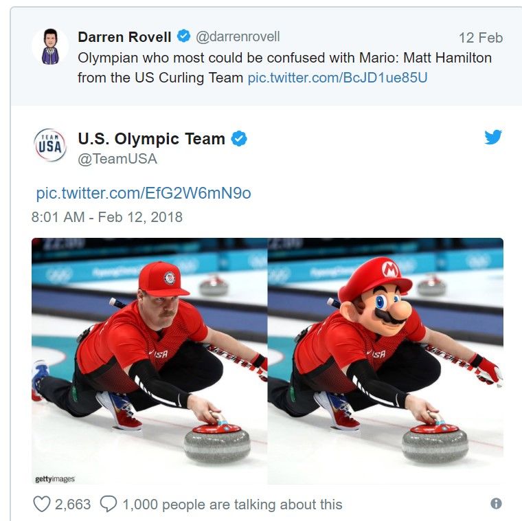 Kış Olimpiyatları'nda Super Mario'ya benzeyen bir sporcu var