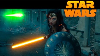Wonder Woman'ı bir de ışın kılıçları ile izleyin