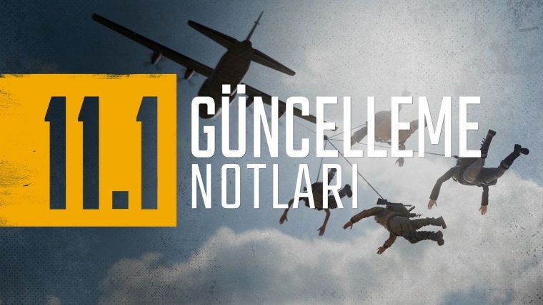 PUBG 11.1 güncellemesi tüm platformlarda çıktı