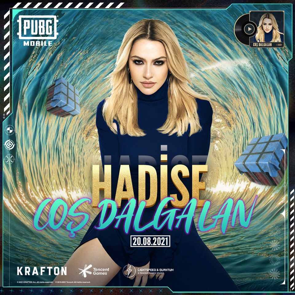 Hadise yorumuyla PUBG Mobile orijinal şarkısı yayında 