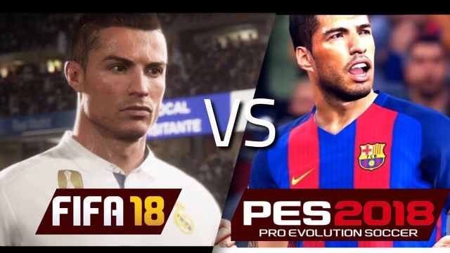 FIFA 18 ve PES 2018 grafik karşılaştırması