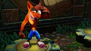Crash Bandicoot N. Sane Trilogy'den eskilere gönderme