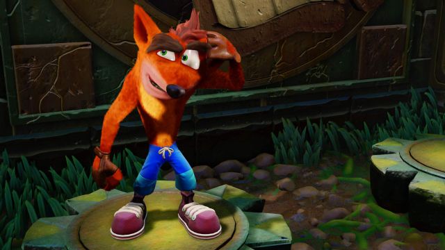 Crash Bandicoot N. Sane Trilogy'den eskilere gönderme