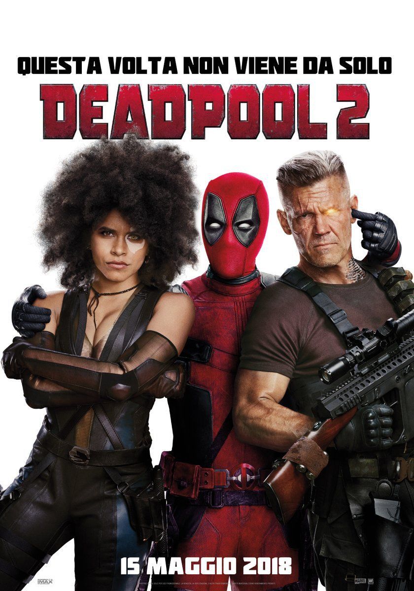 Deadpool 2 için yayınlanan poster ekibi bir araya getiriyor