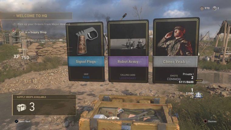 Call of Duty: WWII'ye mikro ödemeler eklendi