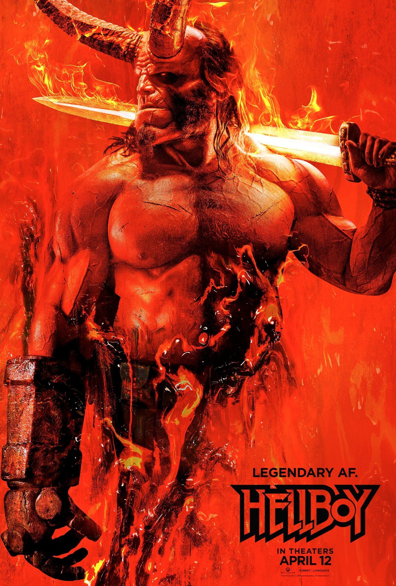 Hellboy filmi için umut verici bir poster daha yayınlandı