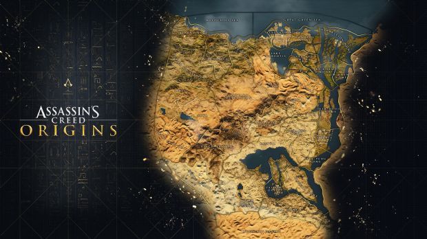 Assassin's Creed Origins'in haritası yayınlandı