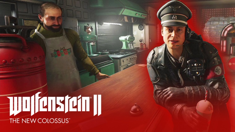 Yeni Wolfenstein oyununda Wolfenstein 3D'yi oynayabilirsiniz