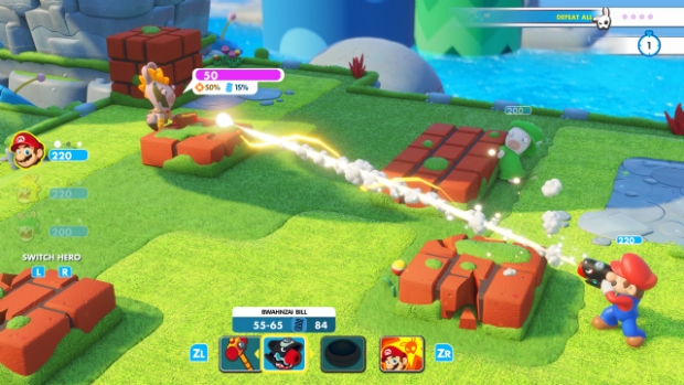 Mario + Rabbids Kingdom Battle için müzikal oynanış videosu
