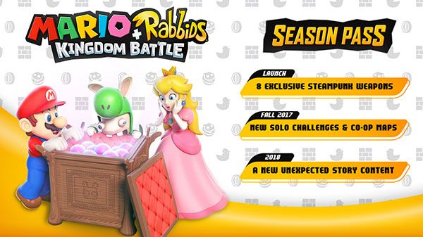 Mario + Rabbids Kingdom Battle'da Season Pass olacak