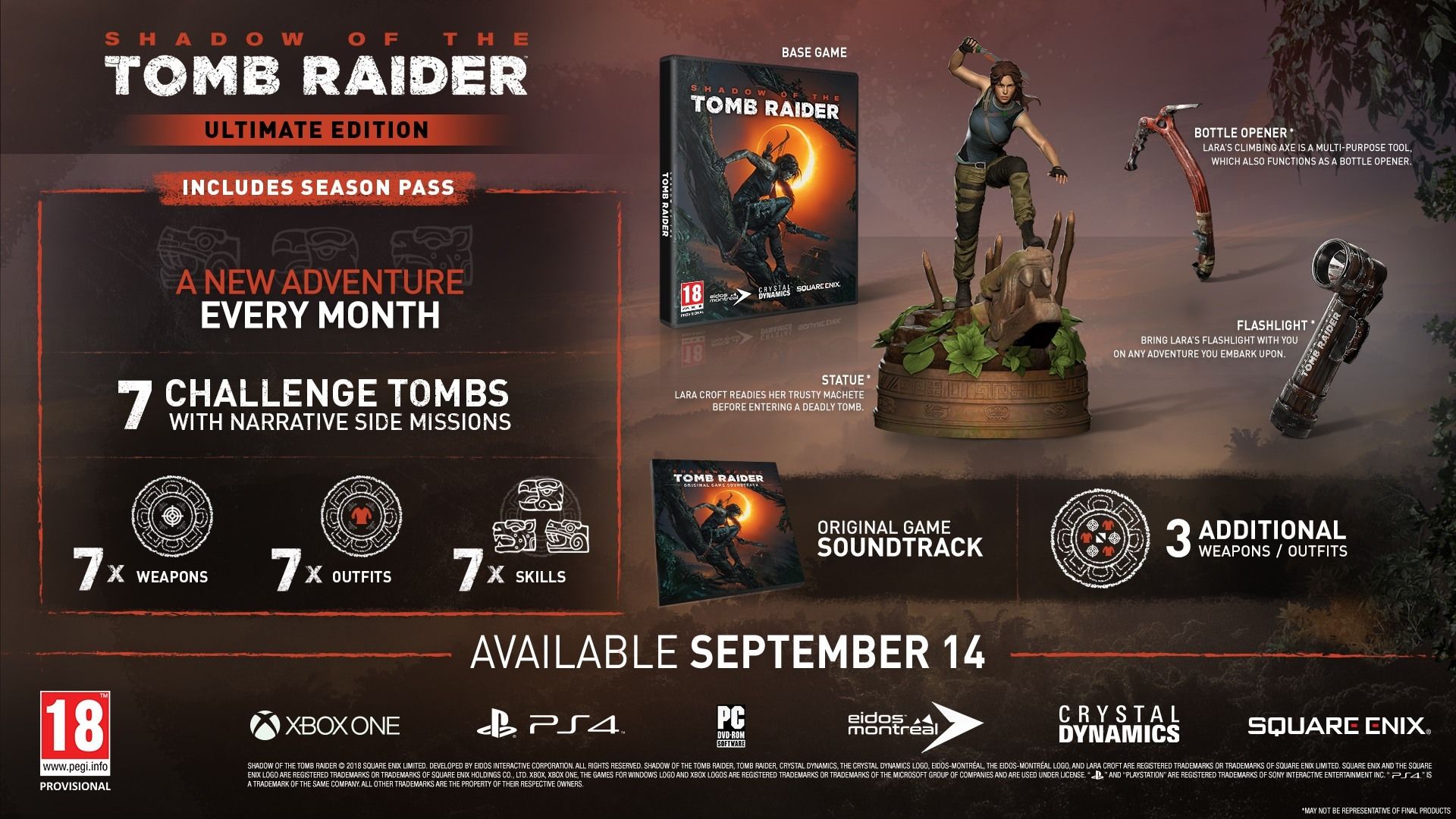  Shadow of the Tomb Raider’ın özel versiyonları detaylandırıldı