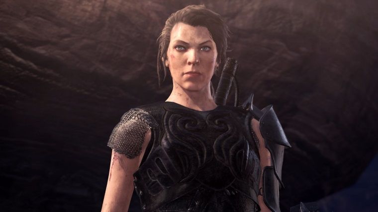 Milla Jovovich, Monster Hunter World oyununa ekleniyor