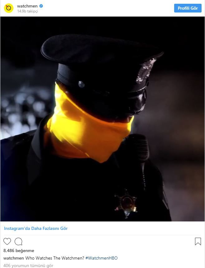 Watchmen dizisi için ilk görsel yayınlandı
