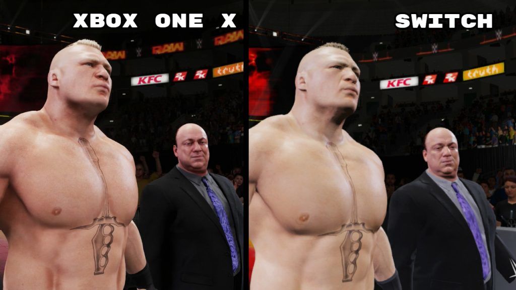 WWE 2K18 için grafik karşılaştırması yapıldı