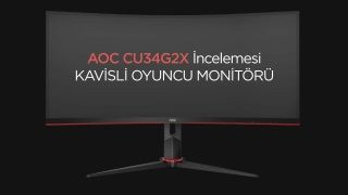 AOC CU34G2X İnceleme: Kavisli Oyuncu Monitörü