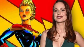 Brie Larson'ı Captain Marvel kostümü içerisinde tekrar görün