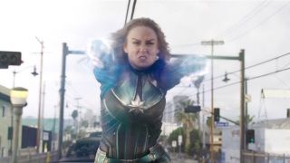 Captain Marvel'dan kısa bir kovalamaca sahnesi yayınlandı