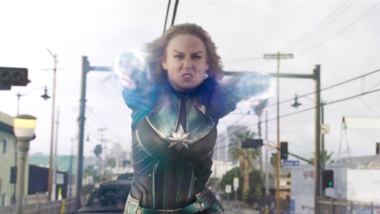 Captain Marvel'dan kısa bir kovalamaca sahnesi yayınlandı