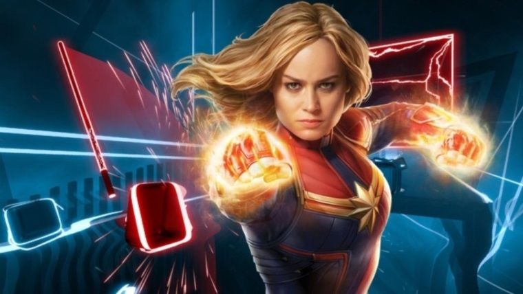 Brie Larson'ın Beat Saber performansını görmelisiniz