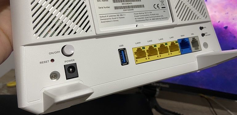 Zyxel VMG3625-T50B modem inceleme