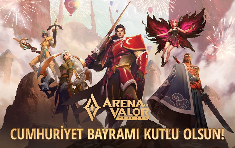 Arena of Valor: Yeni Çağ, Cumhuriyet Bayramı’nı özel etkinliklerle kutluyor