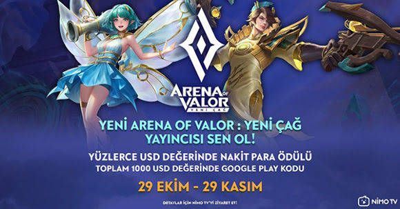 Arena of Valor: Yeni Çağ, Şampiyonlara meydan okumaya çağırıyor