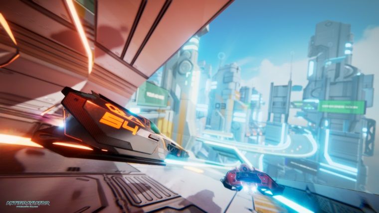 WipeOut'un tarzında yeni bir yarış oyunu: Antigraviator