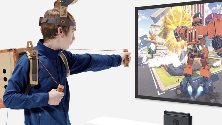 Nintendo Labo'nun karton parçaları ayrıca satın alınabilecek