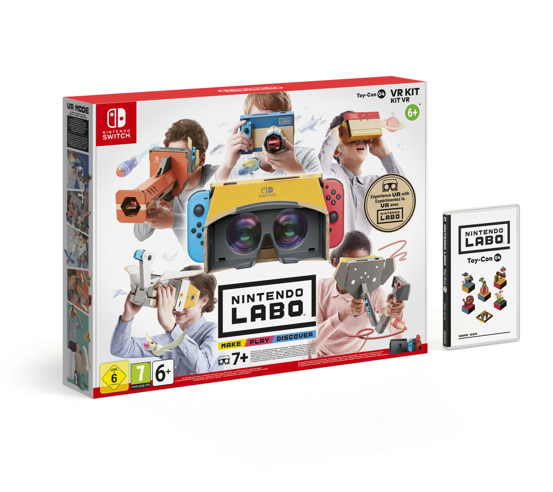 Yeni Nintendo Labo kit Switch'i sanal gerçeklik gözlüğüne çevirecek