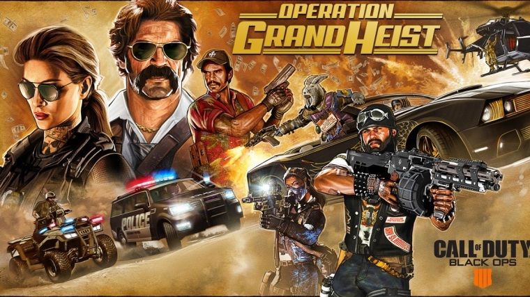 Call of Duty: Black Ops 4 Operation Grand Heist oynanış videosu