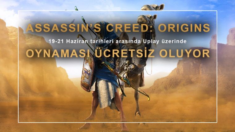 Assassin's Creed: Origins bu hafta sonu ücretsiz oluyor