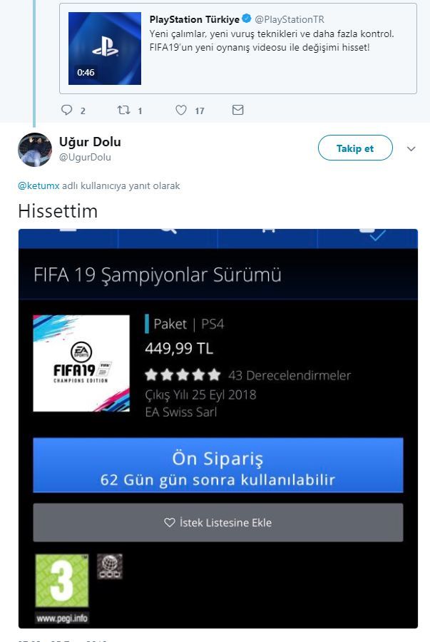 FIFA 19'un fiyatı yok artık dedirtiyor