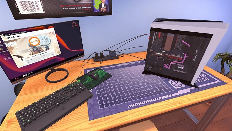 PC Building Simulator, Epic Games'de ücretsiz