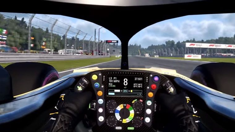 Nico Hülkenberg, F1 2018'i oynadı. Oynanış videosu yayınlandı