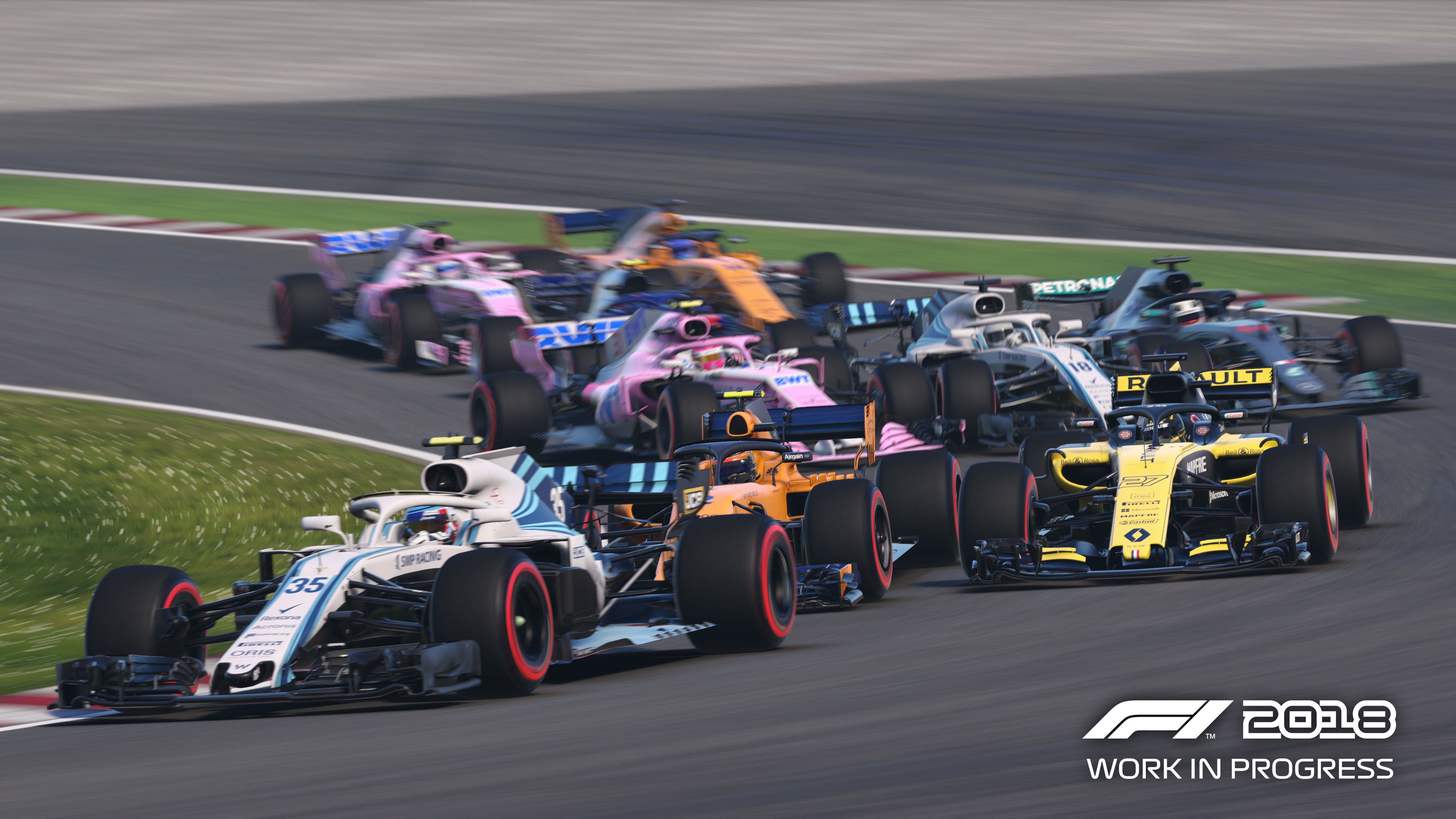 F1 2018'de araçlar nasıl görünüyor? Oyun içi görseller yayınlandı