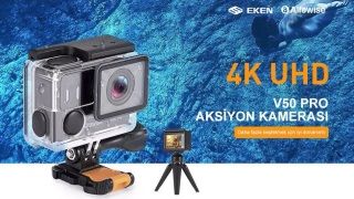 Alfawise V50 Pro 4K UHD Aksiyon Kamerası