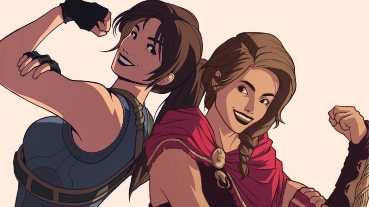 Tomb Raider'dan Assassin's Creed Odyssey'e tebrik mesajı