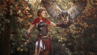 Assassin's Creed Odyssey Kassandra Cosplay'i muazzam görünüyor