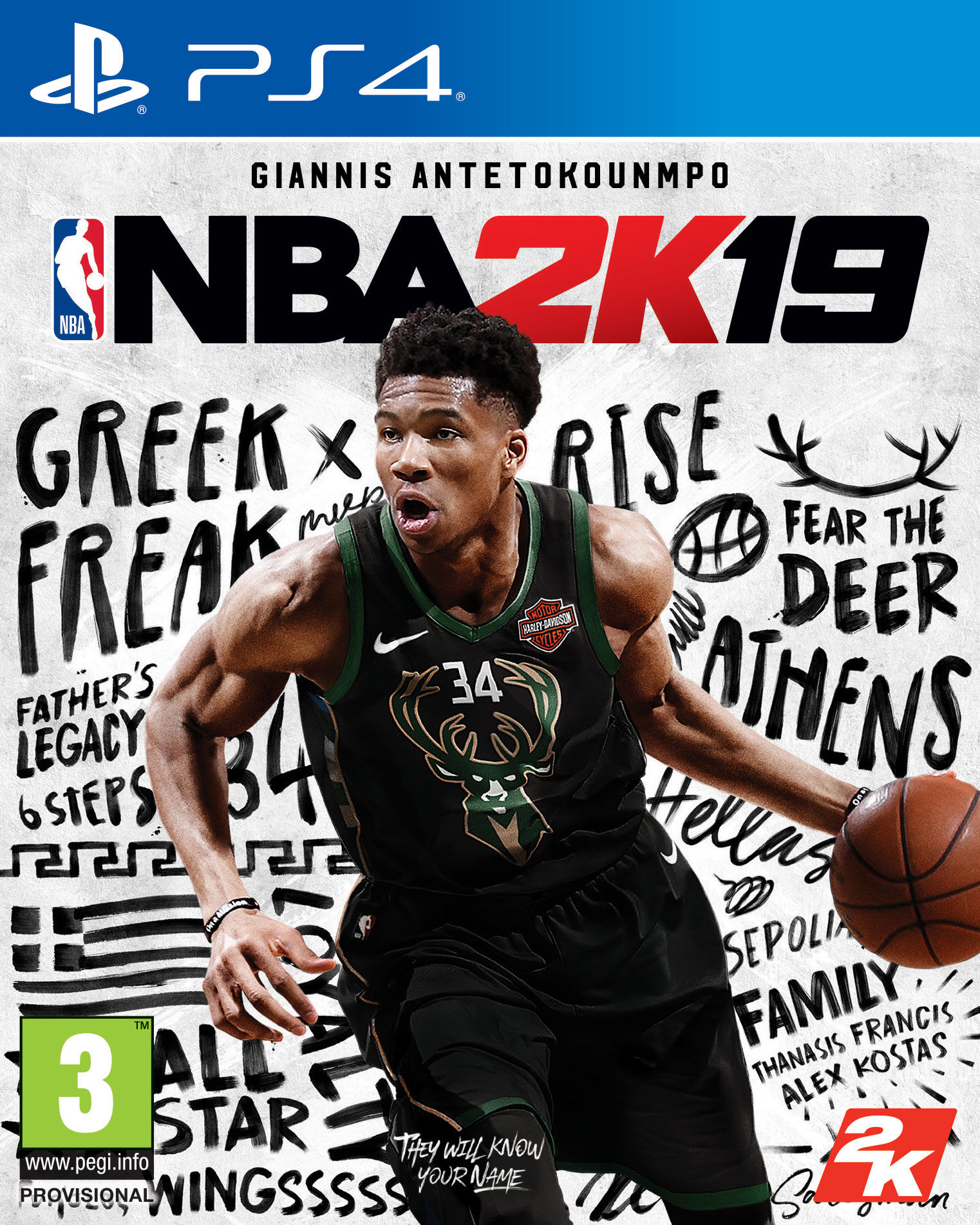 NBA 2K19'un kapak yıldızı Giannis Antetokounmpo seçildi