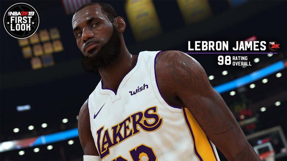 NBA 2K19, LeBron James'in olduğu yeni bir görsel yayınladı